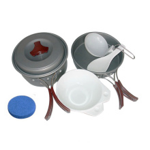 Hard-Anodized Outdoor Aluminium Kochgeschirr Set